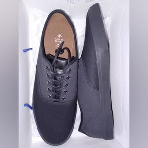 Mens Black Sneakers Size 13 NEW Black Slip On Sneakers